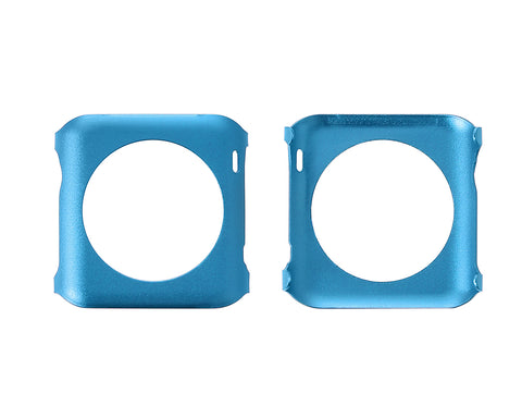 38mm Apple Watch Aluminium Alloy Protective Case iWatch Cover - Blue