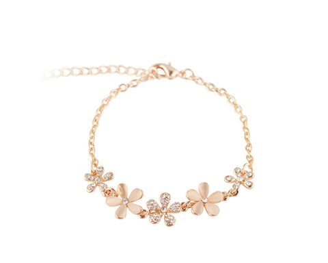 Flowers Crystal Bracelet