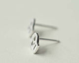 925 Sterling Silver Earrings Skull Stud Earrings