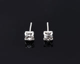 Diamond Sparkling Ear Stud Earrings for Women Lady Party Gift