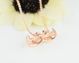 Stylish Mustache Crystal Necklace