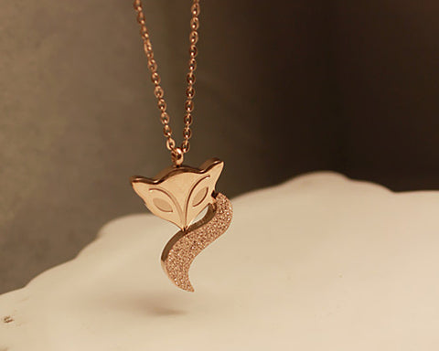 Baby Fox Necklace