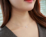 Peace Dove Silver Necklace