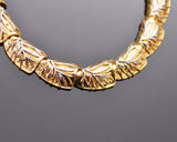 Stylish Gold Curb Chain Necklace