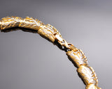 Stylish Gold Curb Chain Necklace