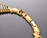 Chunky Gold Curb Chain Necklace