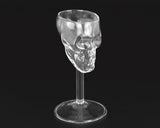 2 Pcs 75ml Crystal Skull Wine Glass