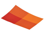 6 Pcs Colorful Insulated Stain Free Table Placemat - Orange