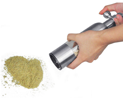 Modern Stainless Steel Pepper Mill Grinder