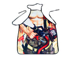 Sexy Kitchen Apron for Men Funny Cooking Aprons