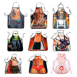 Sexy Kitchen Apron for Men Funny Cooking Aprons