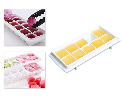 10 Grids Flexible Ice Cube Tray