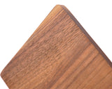 Natural Square Wooden Table Drink Coasters Set for 4