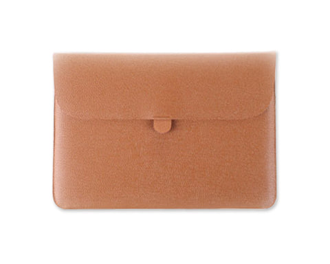 Envelope Series Soft Leather Case - Brown