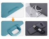 Smooth Series Multi-functional Briefcase - Ice Blue
