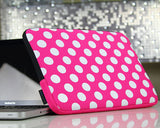 Spot Series MacBook Sleeve Case - Pink