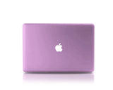 Matt Series 12&quot; MacBook Hollow-out Logo Hard Case - Purple