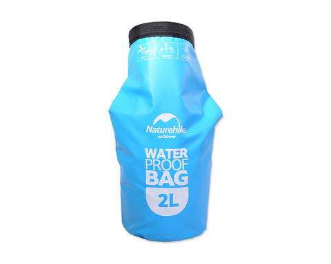 2L Water Resistant Dry Bag - Blue