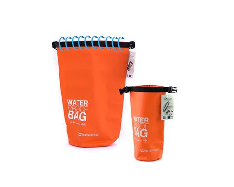 2L Water Resistant Sack Bag - Orange