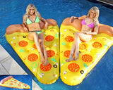 Pizza Shaped Inflatable Pool Floating Lounger