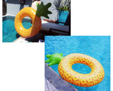 Giant Pineapple Inflatable Pool Float - Yellow