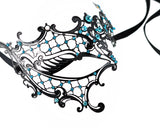 Masquerade Mask Crystal Half Eye Mask