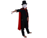 Halloween Party Costume Adult Vampire Role Play Reversible Cloak Cape