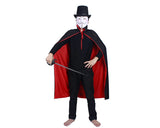 Halloween Party Costume Adult Vampire Role Play Reversible Cloak Cape