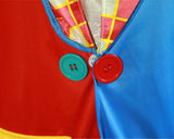 Colorful Clown Costume Set