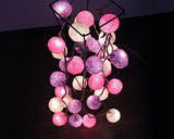 20 Cotton Balls LED String Light for Christmas Party Decoration