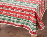 Christmas Printed Washable Tablecloth