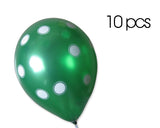 10 Pcs 12" Christmas Latex Balloons