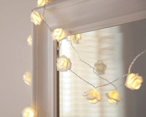 2.2m Long LED Rose String Lights