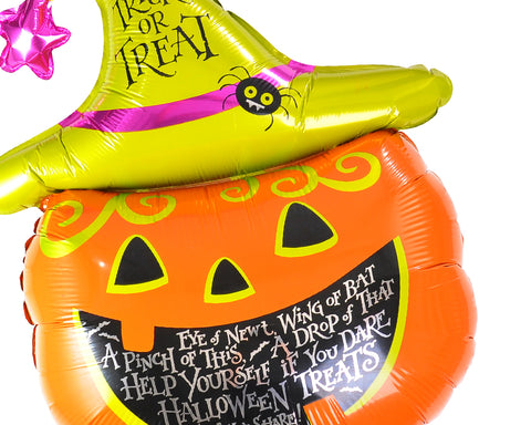 Halloween Party Decoration Pumpkin Helium Foil Balloon