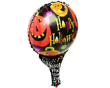 5 Pcs Halloween Party Decoration Balloon with Handle for Kids - Black