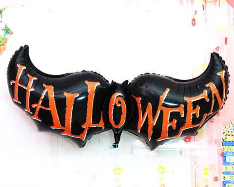 4 Pcs Halloween Party Decoration Helium Foil Balloon Set