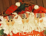 25cm Merry Christmas Twig Wreath