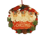 25cm Merry Christmas Twig Wreath