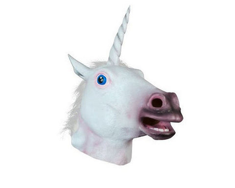 Halloween Unicorn Horse Head Mask