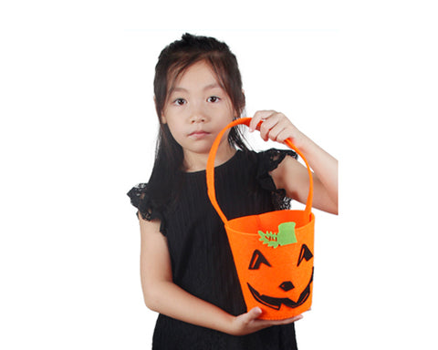 Big Pumpkin Halloween Candy Bag