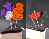 Halloween Food Decoration Cupcake Picks Set