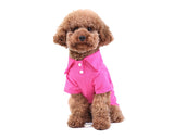 Cute Series Pet Clothes Dog Polo Shirt