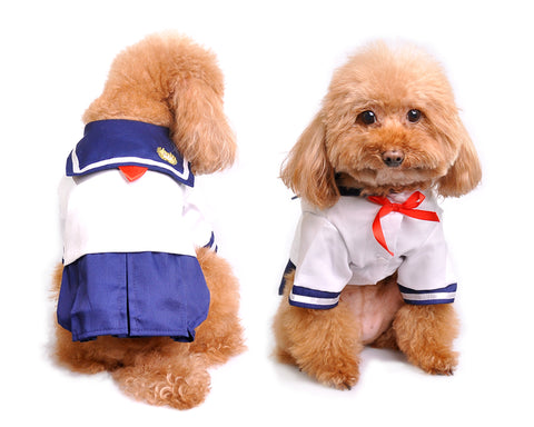 Japanese Uniform Style Costume Pet Dog Clothes