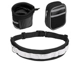 Walk the Dog Hands Free Dog Leash Set with Waist Belt and Pouch