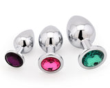 3 Pieces Multiple Size Anal Butt Plug Value Pack