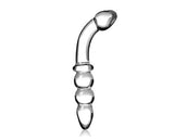 Adult Sex Toy Glass Beads Dildo Pleasure Wand Anal Butt Plug