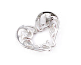 Sexy Heart Non Pierce Clip On Nipple Ring with Crystal