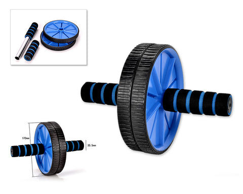 Ab Wheel for Abdominal Exercise - Blue