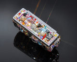 Wonderful Swarovski Crystal Lipstick Case With Mirror