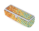 Gradation Swarovski Crystal Lipstick Case With Mirror - Summer